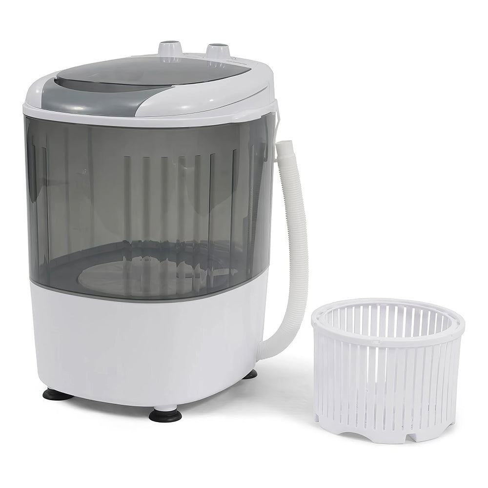 Portable Washing Machine 5.5 lbs Capacity Rotary Timer with Spin Basket